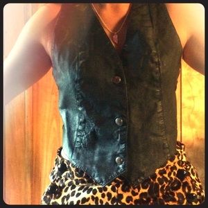 Leather Vest